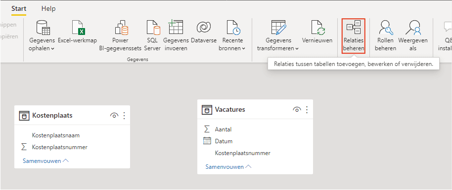 Manage relationships in Power BI
